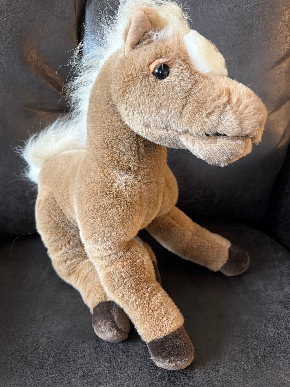 Vintage 1983 Plush Horse Carousel by Guy Pony